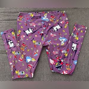 Alice in Wonderland LuLaRoe Tall & Curvy Leggings for Plus Size.
